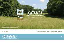 Tablet Screenshot of catawbalands.org